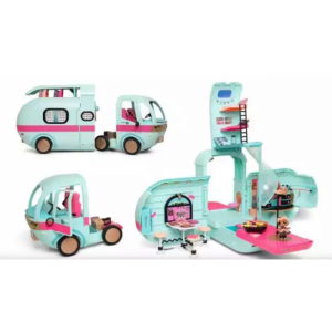 Giochi Preziosi L.O.L. Surprise! Glamper 2 in 1 Veicolo con 55 Sorprese