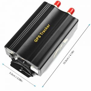 Antifurto allarme localizzatore veicolare gps gprs gsm tk 103b con telecomando