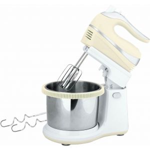 Sbattitore Elettrico Con Ciotola In Acciaio Dictrolux 500w 2 Set Fruste