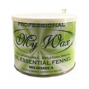 Water Wax Cera Liposolubile Epilatoria Oil essential fennel (Ipoallergenica) 400ml