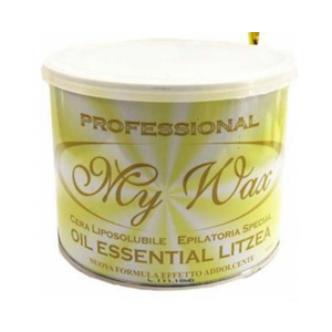 Water Wax Cera Liposolubile Epilatoria Oil essential litzea (Ipoallergenica) 400ml