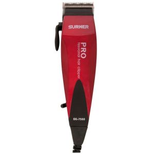 Surker 220V Rasoio Elettrico SK-7568 Da Uomo Con Testine Intercambiabili