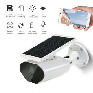 Telecamera di sorveglianza per sicurezza WiFi 1080p 2mpx a batteria solare 