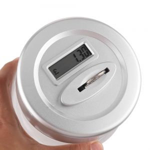 Salvadanaio con contamonete elettronico LCD salva monete soldi per bambini