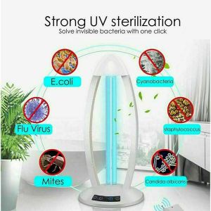 Lampada Sterilizzatore Uv Germicida A Luce Ultravioletta Di Ozono Con Telecomando
