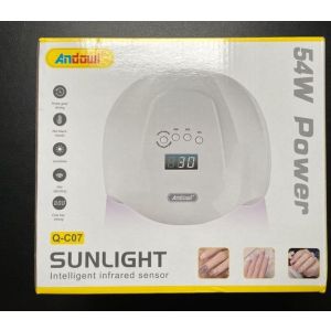 Lampada UV LED 54W per Unghie a UV con 4 Impostazioni del Timer Sensore Intelligente per Smalto Gel Manicure
