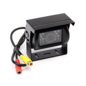 Telecamera retromarcia retrocamera 18 led infrarossi auto camion camper suv