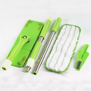Scopa per pavimenti twist flat mop mocio a torsione con panno microfibra
