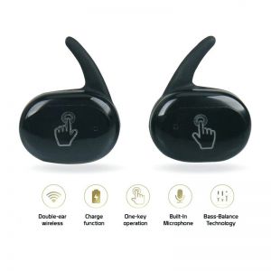 Cuffie auricolari TWS4 wireless bluetooth V5.0 con controllo touch