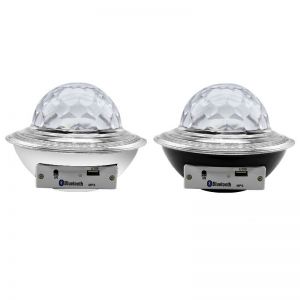Luce da discoteca speaker bluetooth ufo con luci colorate led crystal magic ball
