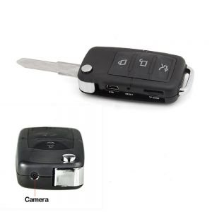 Mini Micro Telecamera Video Camera Spia Spy Portachiavi Chiave Telecomando Auto