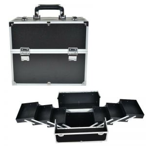 Valigetta per estetista organizer make up beauty case porta trucchi cofanetto