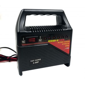 Caricabatterie 6 12 v auto moto barca camper, mantenitore di carica, portatile