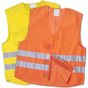 Giubbotto emergenza catarifrangente gilet alta visibilità