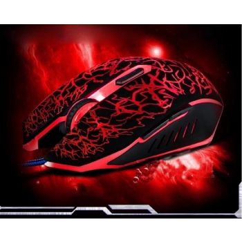 Mouse Gaming Aerbes AB-D329 Ottico Retroilluminato RGB Cavo USB 1200 DPI 7 colori LED